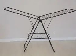 Сушилка для белья напольная (179х51,5х98) 21м  черная НИКА СБ8П/Ч