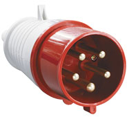 Розетка кабельная 63А 380В 3Р+PЕ ССИ-234 IP54 ИЭК PSR22-063-4 !