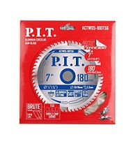 Диск пильный по алюминию P.I.T. 180x20/16x1,6 мм 56T, тип зуба TCG (ACTW05-180T56)