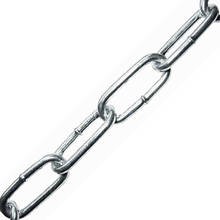 Цепь сварная длиннозвенная, оцинк. 4мм 40м 