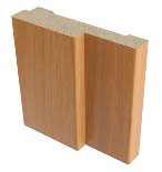 Брус коробочный "Миланский орех" 2070х70х26мм (финиш пленка) Верда !