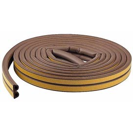 Уплотнитель-самокл. д/окон Р-100 9х5,5мм корич. (д/щелей 3-5мм)