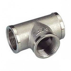 Тройник прямой 20в-20в-20в ник.