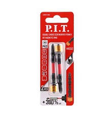 Бита магнитная P.I.T. PH2x65мм 2шт в уп (ASDR03-065B)