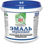 Эмаль акриловая с ароматом яблока 10 кг.