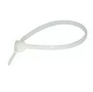 Хомуты нейлоновые 3,6х200 мм. (100шт) для проводов бел.