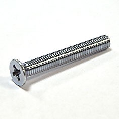 Винт потайн.головка с метр.резьбой 8х60 мм.(2шт) оцинк.!