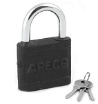 замок Навесной PD 03-50 APECS, английский, 3 ключа, автомат