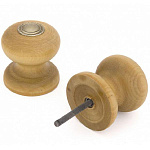 Ручка-кнопка деревянная БС2 светлая