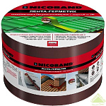 НИКОБЕНД Лента-герметик 10смх3м коричневый (самоклеящаяся)