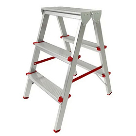 Стремянка двухсторонняя алюм. (3х3)