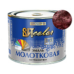 Эмаль с молотковым эффектом  "Вишневая" 0,4 кг.