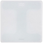 Весы напольные электронные "ENERGY" EN-421, стекло, мах 180 кг, белый    