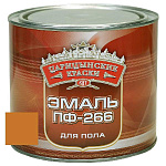 Эмаль д/пола желто-кор. ПФ 266   2,7 кг.