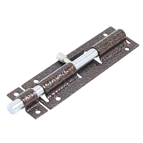 Засов накладной Секрет Киров ЗД-07 антик медь 