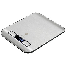 Весы кухонные электронные Leonord LE-1702 квадратные, поверхность металл, макс. вес 5кг