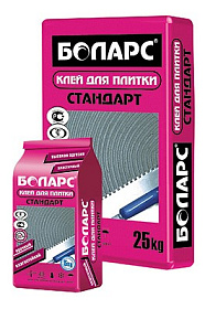 Клей БОЛАРС Стандарт д/плитки 25 кг