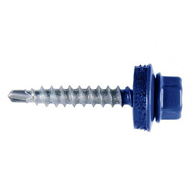 Саморез д/мет.черепицы 4,8х35 мм. (250 шт) синие RAL5005