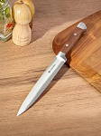 Нож кухонный Daniks, Confidence, разделочный, нержавеющая сталь, 20 см, рукоятка дерево, S-K43304-03