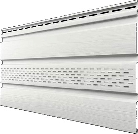 Планка софит жасмин частично перфорированная  ТН 3м