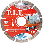 Диск алмазный отрезной сегментированный P.I.T. 125x22,2x1,4 мм (ACTW02-G125)