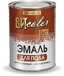 Эмаль д/пола желто-кор. быстросохнущая ВИТ color   0,8 кг.