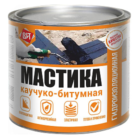 Мастика каучуко-битумная  1,6 кг.