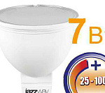 Лампа светодиодная PLED-DIM JCDR диммируемая 7Вт 4000К бел. JazzWay 