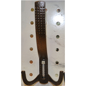 Крючок-вешалка №11 пол.бронза