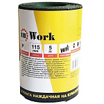 Бумага нажд. inWork в рулоне 5м, ширина 115мм, Р320