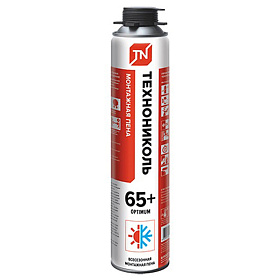 Пена монтажная проф. ТехноНИКОЛЬ 65+ OPTIMUM 1000мл всесезонная