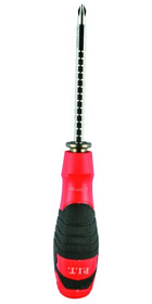 Отвертка комбинированная P.I.T. HSDR04-2IN1 (207 мм, двухсторонняя, PH2+SL6)