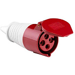 Розетка кабельная 16А 380В 3Р+PЕ IP44 EKF(214 ps-214-16-380