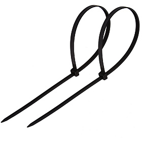 Хомут 2,5х120мм нейл. чер. (упак. 100шт) 