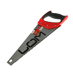 Ножовка по дереву LOM, 350мм, 7-8 TPI, полотно 0,8мм, каленый зуб