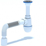 Сифон Ани 1 1/2"х40 с гибкой трубой 40х50 С0510