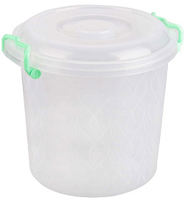 Контейнер плстмас. 5л с крышкой и ручками М097
