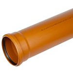 Труба канализ.раструбная трех.слойная 160 (L2000) ППН//