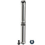 Насос погружной скважный ECO MIDI-1 3,5" (0,55Вт, до 3000л/ч, напор до 63м, эл. провод 30м)
