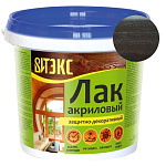 Лак защитно декоративный акриловый венге ВИТtex/ВИТЭКС 0,9 кг.