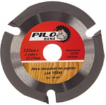 Диск пильный 125х3 зуб х22,23/20/16мм по дереву для УШМ Pilorama