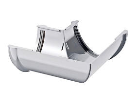 Угол желоба 90 ТехноНИКОЛЬ ПВХ, белый 