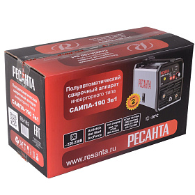 Сварочный полуавтомат САИПА-190 3в1 Ресанта