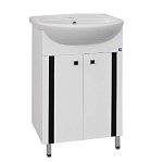 Тумба с мойкой "Флокс 55" 820х490х290мм под Уют 55 