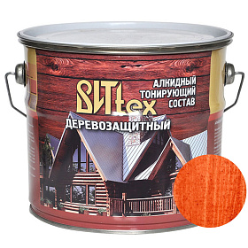 Деревозащитный состав ВИТЭКС красное дерево color 7 кг