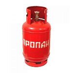 Баллон для пропана 5 л новый с вентилем ВБ-2