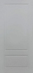 Дверной блок ДГ Алиот Серый 2,1х1,0 (2,0х0,9) ПВХ с коробкой
