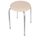 Табурет круглый молочный