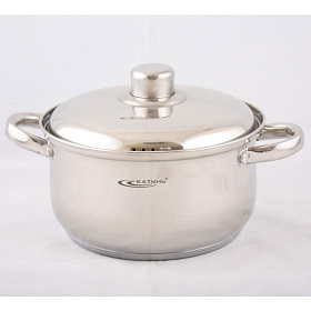 Кастрюля  нерж. Гретта 5,7 л. КТ04-D-53