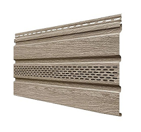 Планка софит Кедр частично перфорированная ТН Фактур, 3м